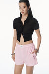 Alexander Wang light pink classic boxer short in cotton