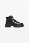 Alexander Wang black black leather arbor lace up boot