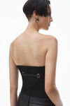 Alexander Wang black deconstructed vest