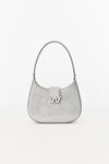 alexander wang w legacy小号单肩包 alloy