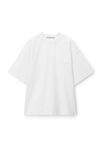 alexander wang 日本平纹针织 beefy 图案 t 恤 white