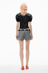 Alexander Wang black gepolstertes fußball-trikot