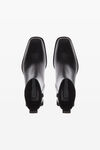 alexander wang throttle 皮革踝靴 black