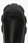 alexander wang storm 皮革切尔西靴 black
