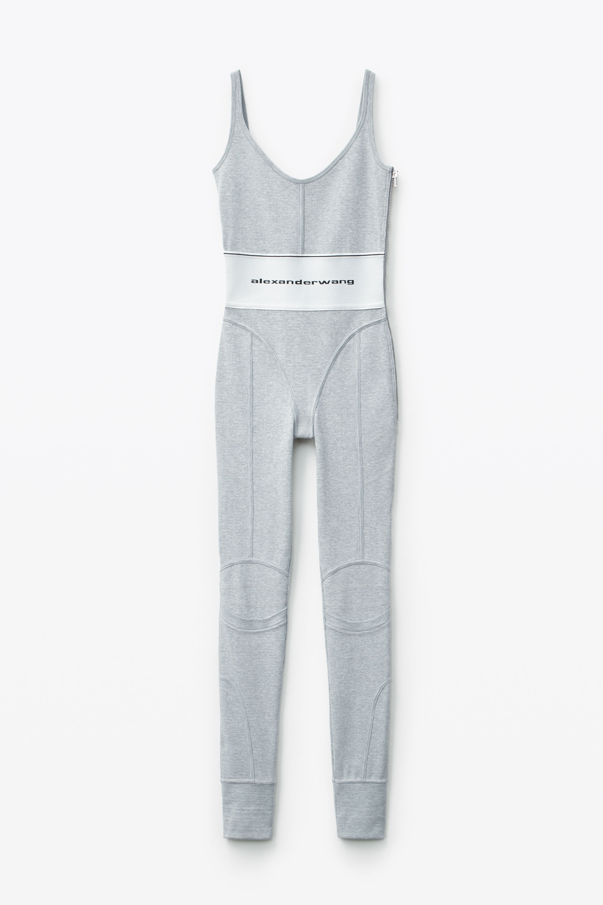 alexander wang denim jumpsuit