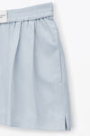 alexander wang kids classic boxer short in compact cotton xenon blue