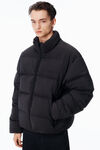 Alexander Wang black 格纹羽绒服