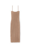 alexander wang crystal bead hotfix cami tank dress smokey rose