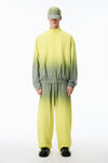 Alexander Wang silver/yellow 反光运动夹克