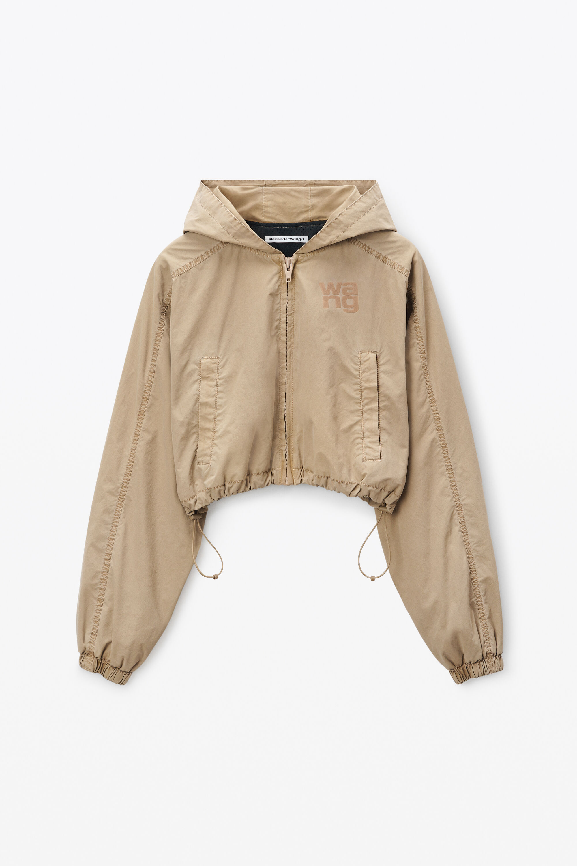 alexanderwang ロゴクロップドボンバージャケット 【現行商品】