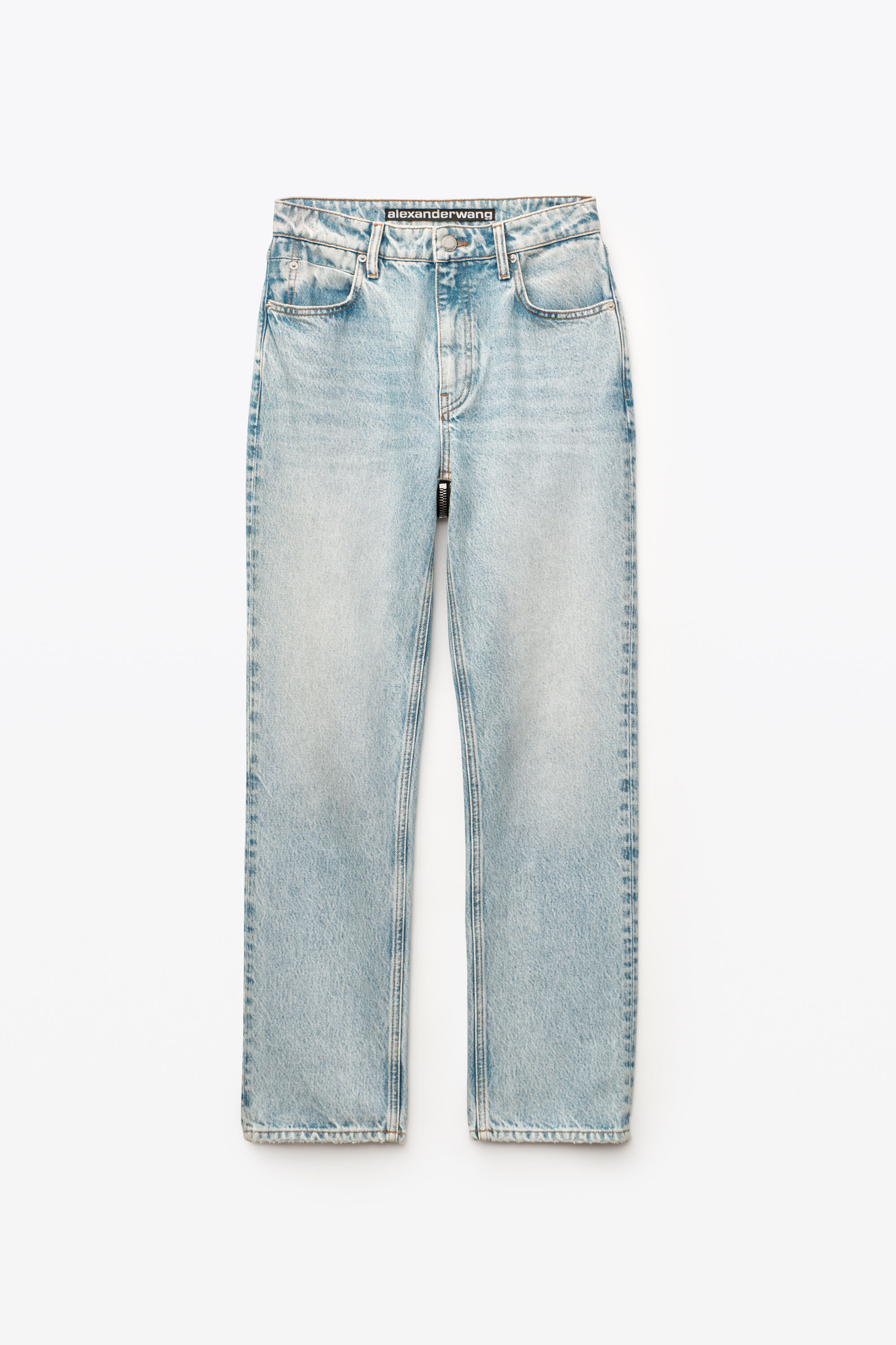 alexander wang zip jeans