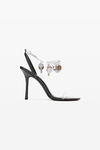 Alexander Wang black black nappa leather ariana sandal
