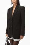 Alexander Wang black blazer aus wolle