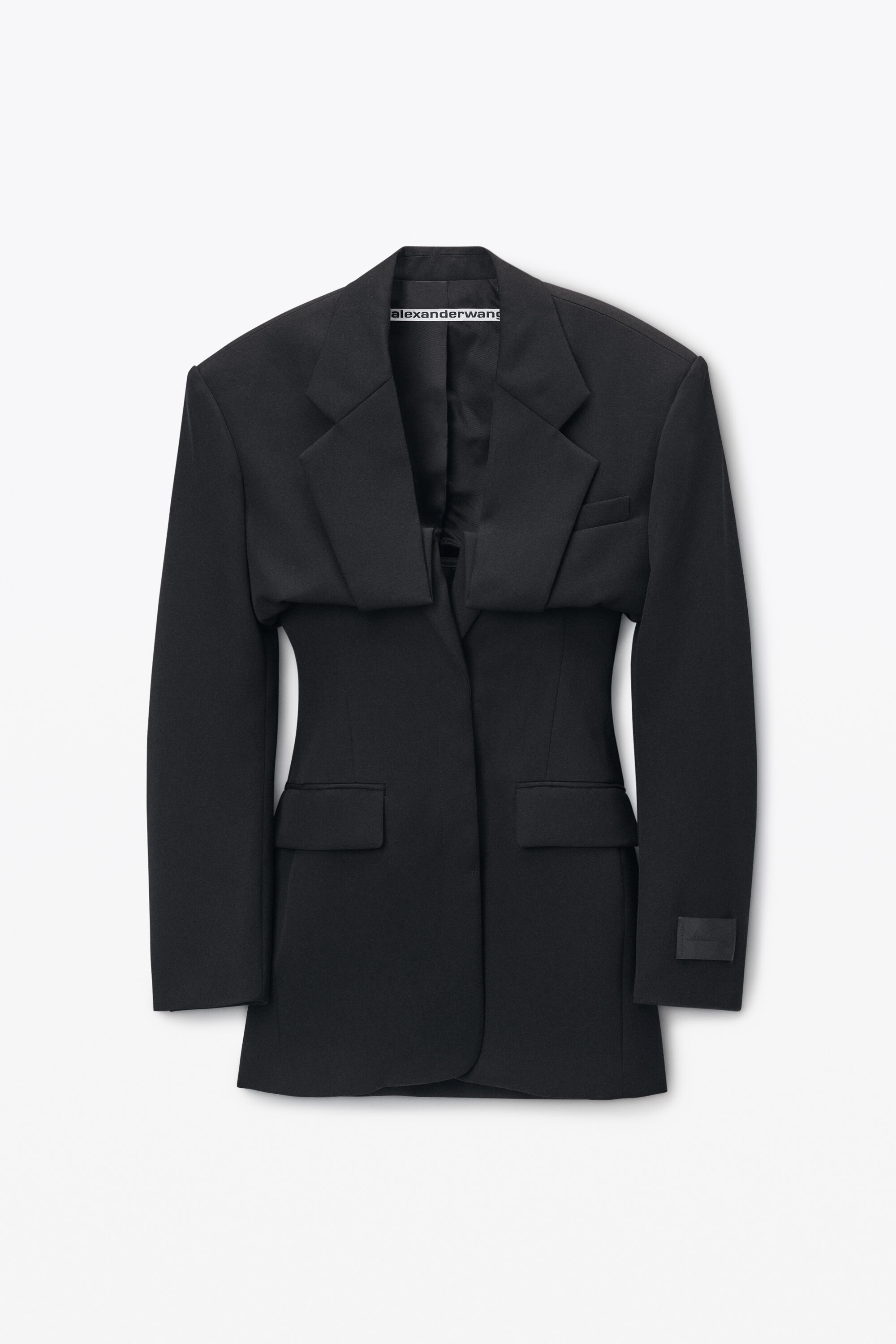 パーティードレス Alexander Wang 1WC4246697 Dresses Asymmetric blazer Asymmetric Blazer Minidress by Alexander Wang – Boyds