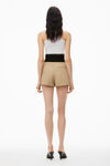 alexander wang safari short in cotton tailoring chino