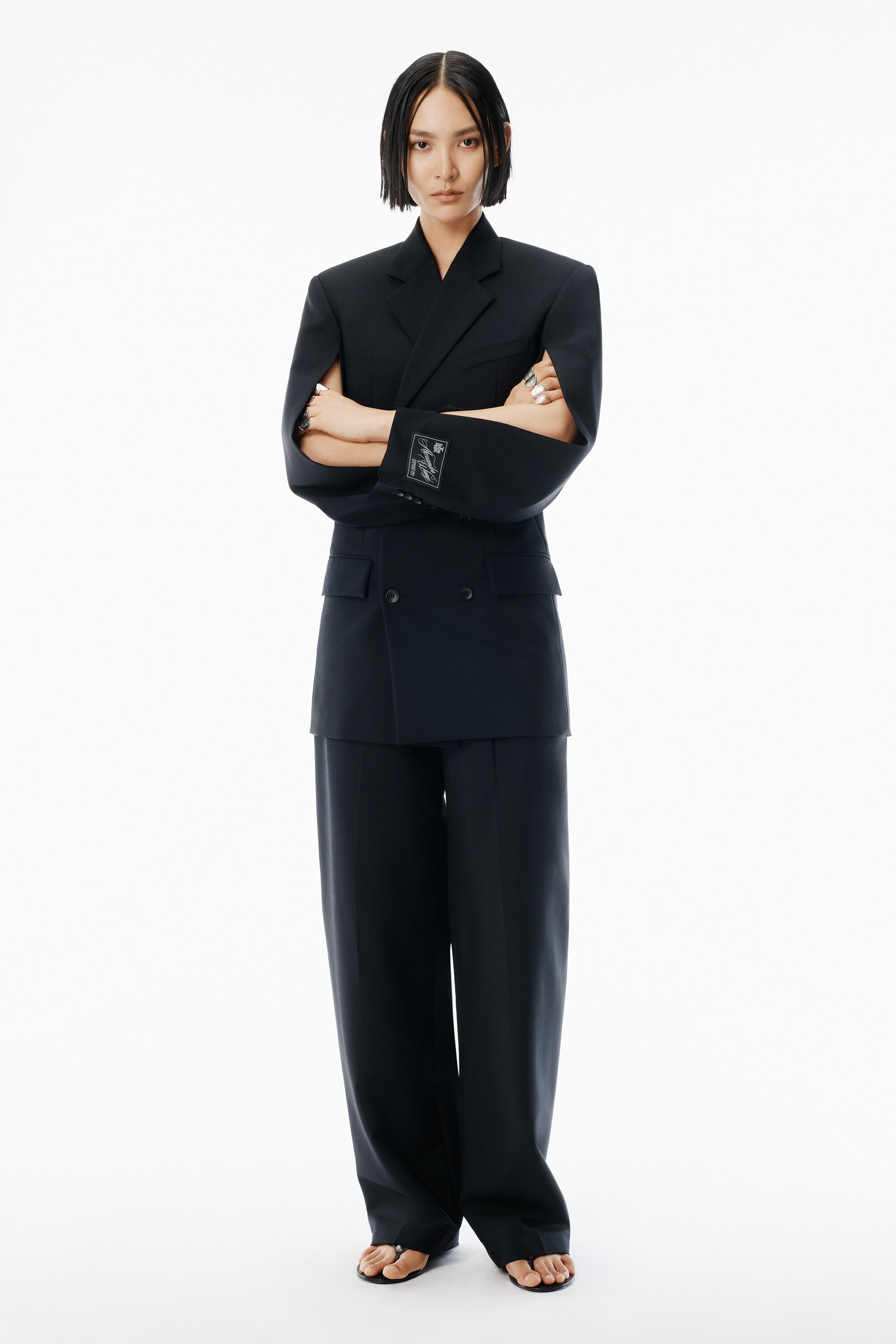 Alexander wang アレキサンダーワン ヘビーサテンブレザードレス Alexander wang アレキサンダーワン ヘビーサテンブレザードレス