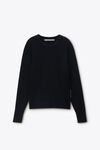 Alexander Wang black wool crewneck pullover