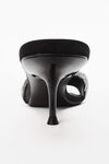 alexander wang jessie 黑色/透明水晶发圈 black