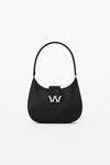 alexander wang w legacy小号手提包 black