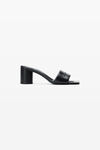 Alexander Wang black sandali neri in pelle di vitello vic