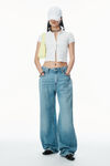 Alexander Wang white polo 开衫