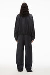 alexander wang 尼龙条纹教练运动夹克 midnight