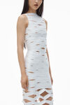 Alexander Wang white bandage gown