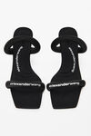 alexander wang jessie加厚低帮凉鞋 black