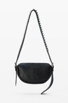 Alexander Wang black ry crossbody bag leather