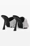 alexander wang nala 105 クリスタル ラッフルサンダル black
