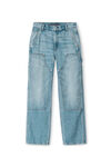 alexander wang デニム ez スラウチーカーペンタージーンズ classic light indigo