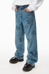 3D 宽松版型牛仔裤