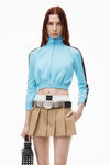 Alexander Wang chino vorgestylter skort mit boxershorts