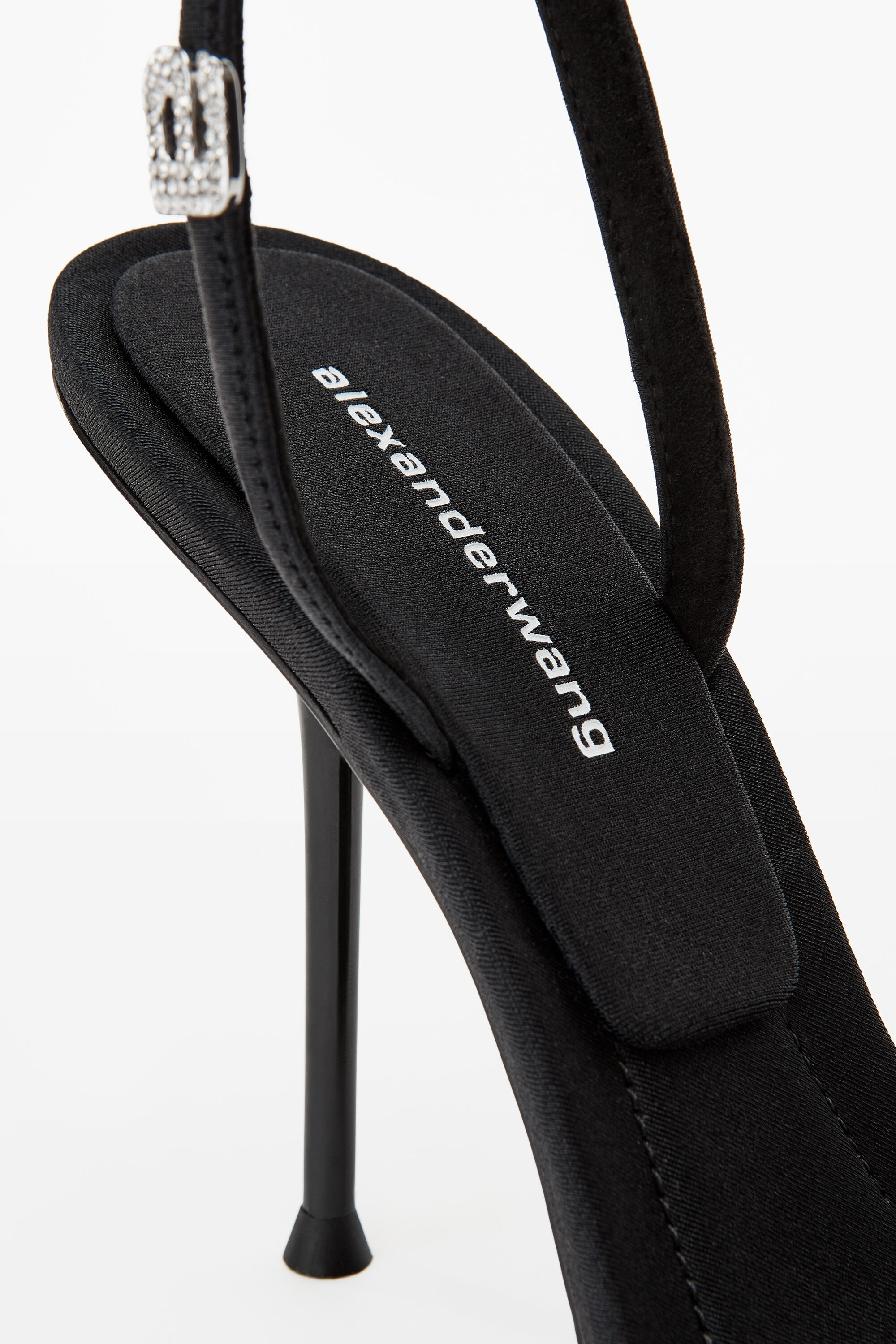 alexander wang logo heels