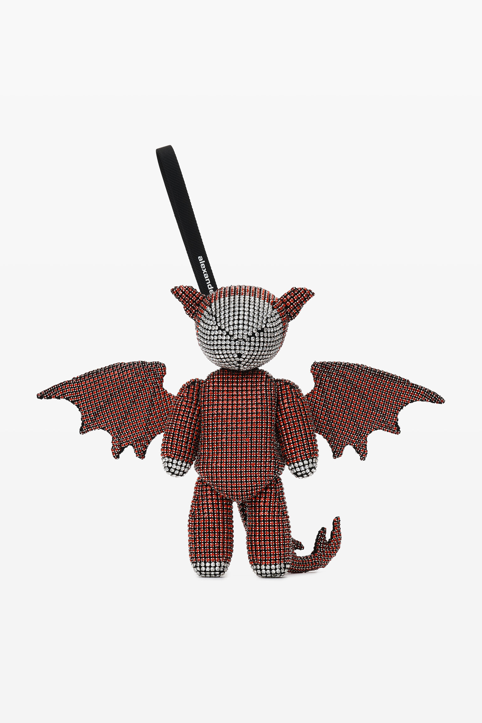 beiress dragon wristlet in crystal mesh in RED MULTI | one size  