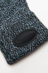 Alexander Wang oxford blue dome 徽标手套（罗纹羊毛弹力）