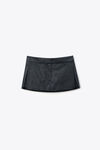 Alexander Wang grey 羊毛马海毛水晶烫钻裤裙