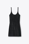 Alexander Wang black クリスタルホットフィックス ブラック ドレス