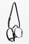 Alexander Wang black 凹槽铆钉毛毯束带