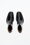 alexander wang booker 60 牛皮踝靴 black