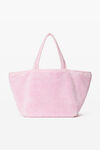 Alexander Wang light pink punch 大号毛圈布托特包