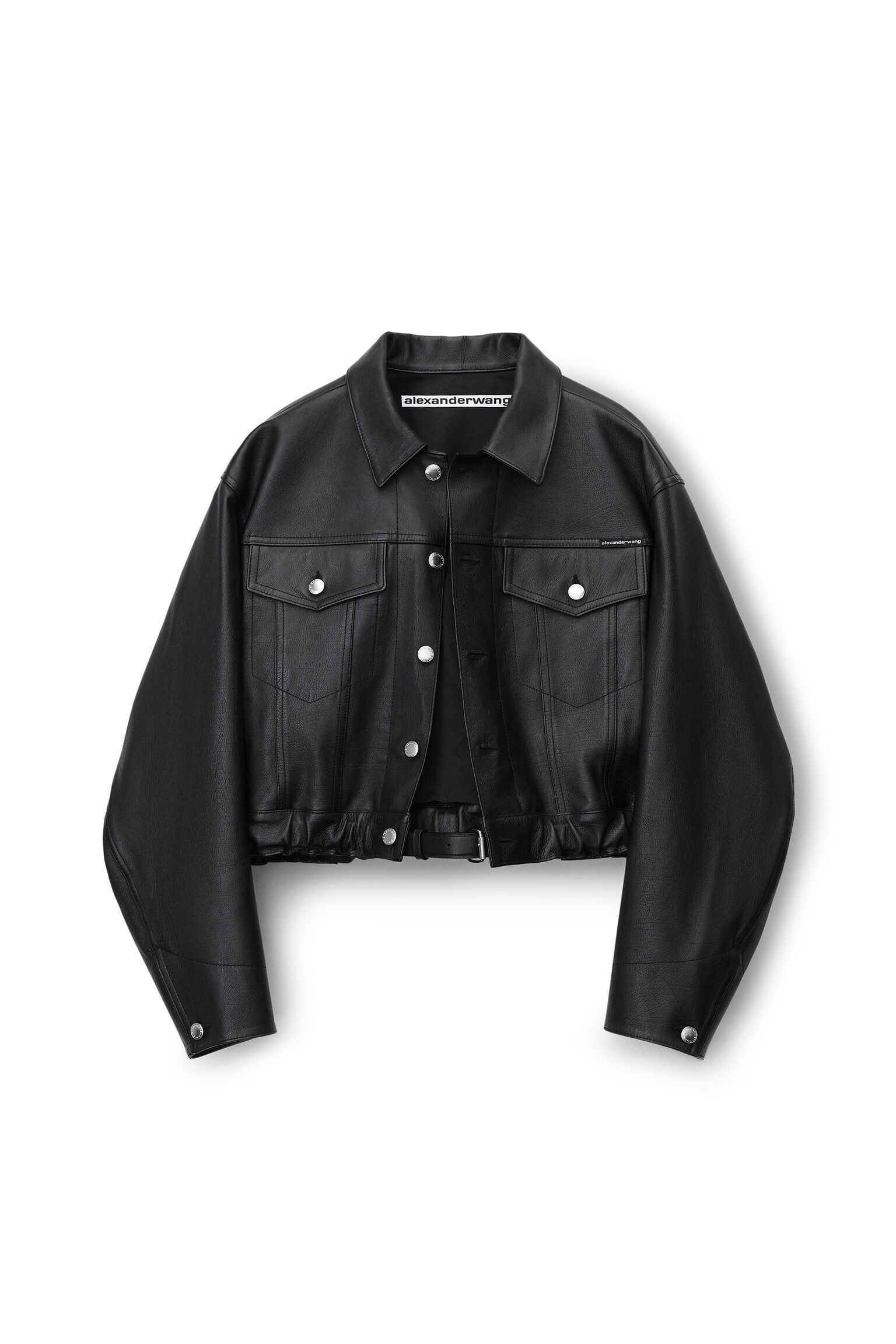 alexander wang leather vest