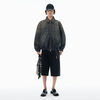 Alexander Wang vintage black ブラック レザー トロンプルイユ ジャケット