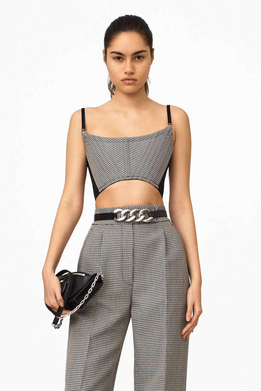alexander wang bustier top