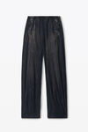 Alexander Wang fog crease wash unisex creased-print track pant