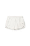 alexander wang 尼龙马拉松短裤 white