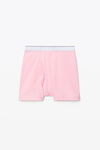 alexander wang 罗纹平纹布平角内裤 light pink