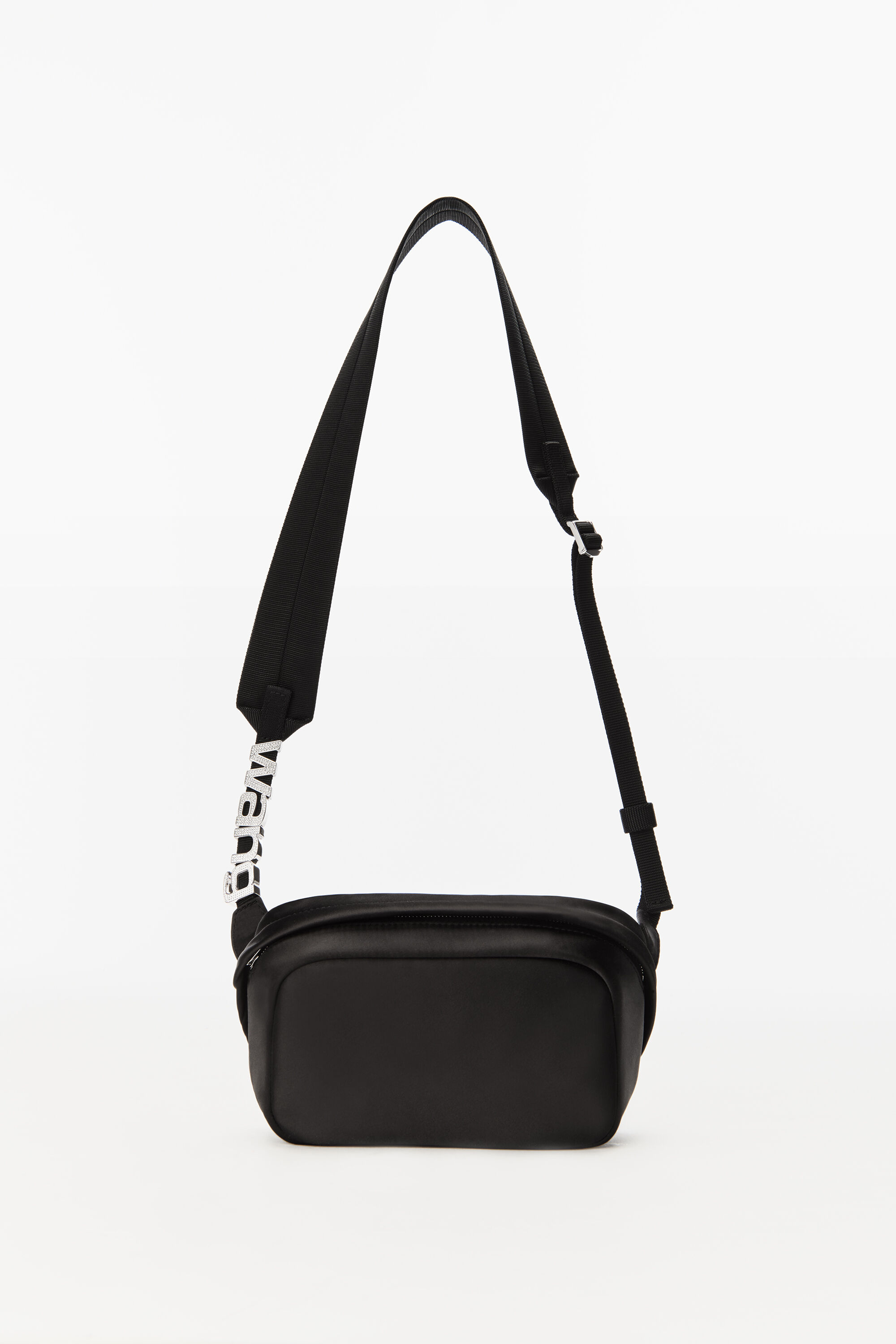 alexanderwang アレキサンダーワング HEIRESS サテン クロスボディバッグ BLACK alexanderwang®  アレキサンダーワング JP