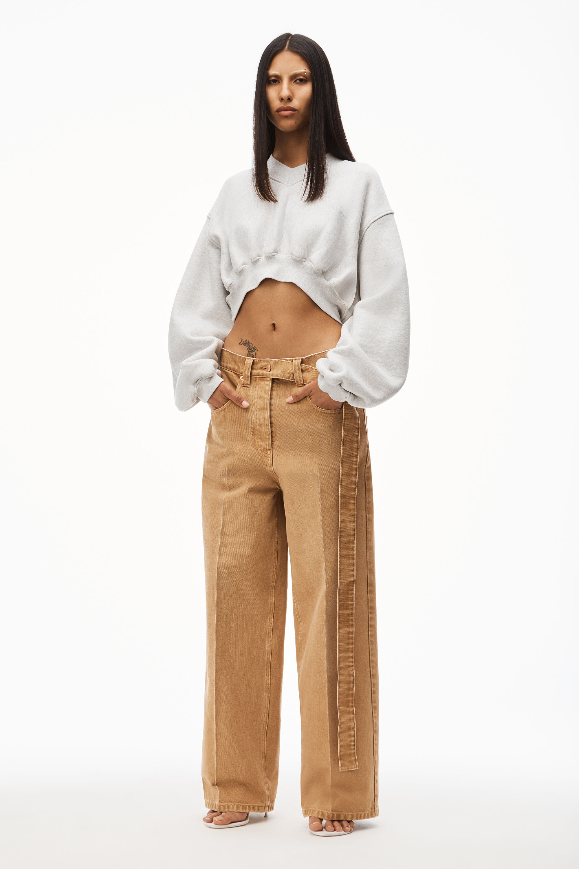 pullover cropped