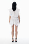 Alexander Wang white white pre-styled cotton shirtdress